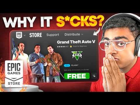 Why Epic Games Store Is Losing the PC Gaming War? | The Free Games Trap... Everything Explained