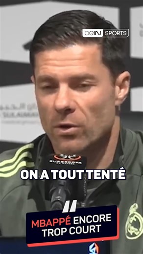 beIN SPORTS FRANCE on Instagram: "Xabi Alonso donne des nouvelles de Kylian Mbappé ! 🤕 #foot #football #soccer #realmadrid #mbappé #mbappe #kylianmbappe #kylianmbappé #sport #sports"
