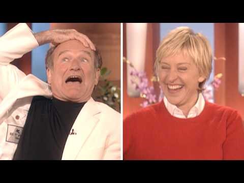 Robin Williams Can't Stop Making Ellen Laugh