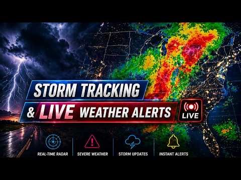 🔴 LIVE: Severe Stroms Northeast | Tracking Storms & Radar Alerts 24/7