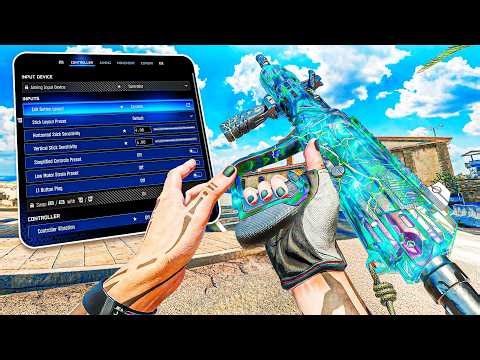 The ONLY SETTINGS you NEED for MOVEMENT + AIM in Warzone 👑 (PS5,XBOX,PS4,PC)