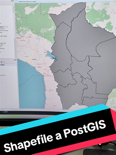 Levantamos el PostGIS e importamos un Shapefile #shapefile #gis #postgis #qgis