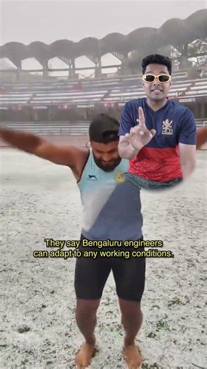Unpredictable Bengaluru Weather | Hailstorms and Rain in Summer | Mac Macha | #Shorts