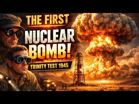 The First Nuclear Bomb Test in History | Trinity Test 1945