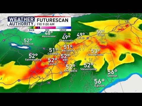 LIVE RADAR | Tracking rain across Maryland