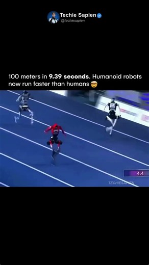 Humanoid Robot Runs 100m Faster Than Usain Bolt 🤯🤖