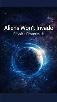 The Real Reason Aliens Will Never Invade Earth (It’s Just Physics)