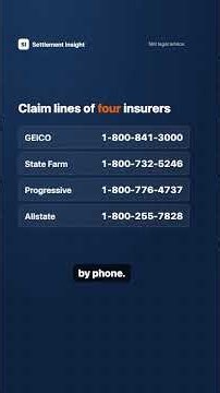 How to file a car accident claim with GEICO, State Farm, Progressive or Allstate