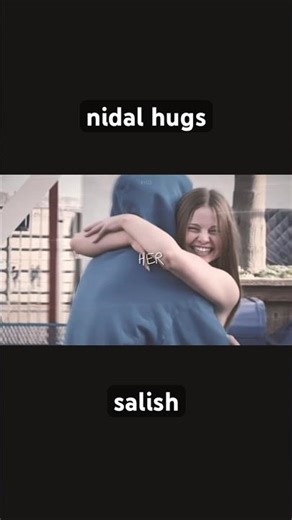 Nidal was so happy to see Salish.. 🥺 #cute #nalish #jordan