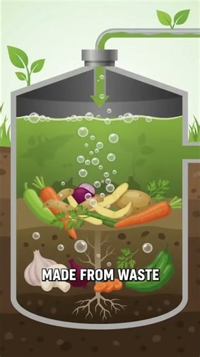♻️ What Is Biogas? Energy Made From Waste