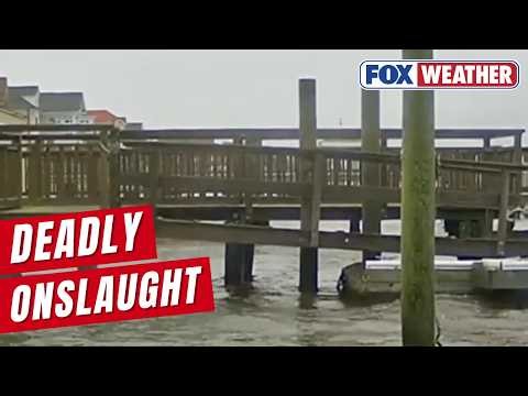 Deadly Powerful Nor’easter Slams The New Jersey Coast With Torrential Rainfall And Flooding