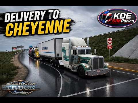 Delivery to Cheyenne 🚛 | ATS Ultra Realistic Trucking 4K