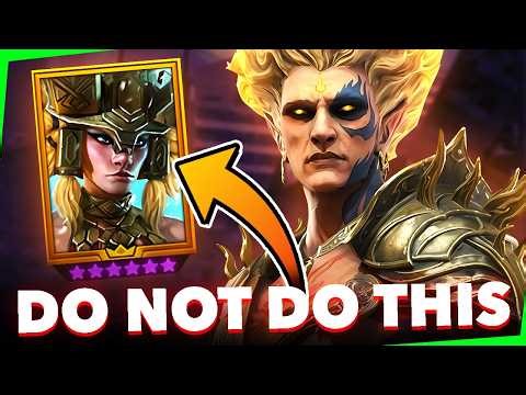 THIS IS CRITICAL! 5 Tips I WISH I Knew When Starting Raid Shadow Legends (Guide)