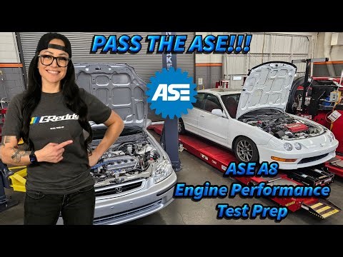 ASE A8 Engine Performance Test Prep