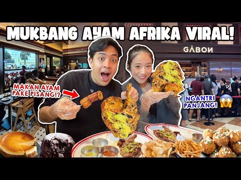 MUKBANG AYAM AFRIKA VIRAL BARENG HARUKA!! NGANTRI BANGET, SEENAK APA!?