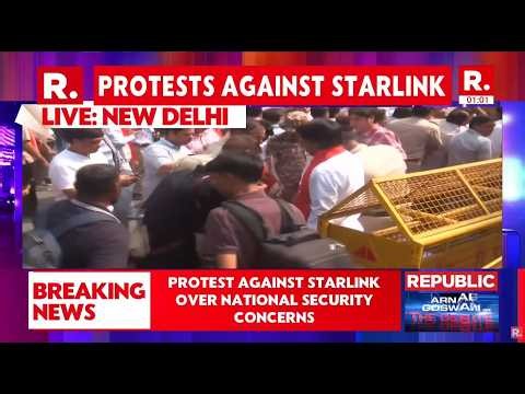 Breaking News: Massive Protests Erupt Against Starlink I Musk I LIVE
