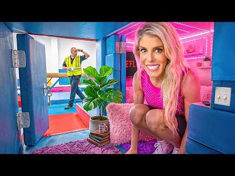 I Built 4 Secret Rooms Inside a Gymnastics Gym