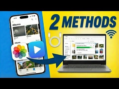 How to Easily Transfer Photos from iPhone to Windows!