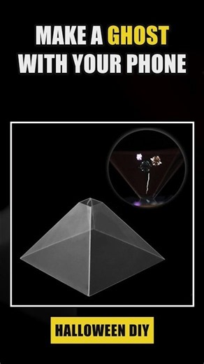 Make a Floating Ghost With Your Phone 🎃 #shorts #halloween