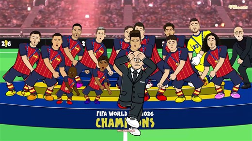 Spain win the World Cup🏆 (Espana 1-0 Argentina final highlights 26)