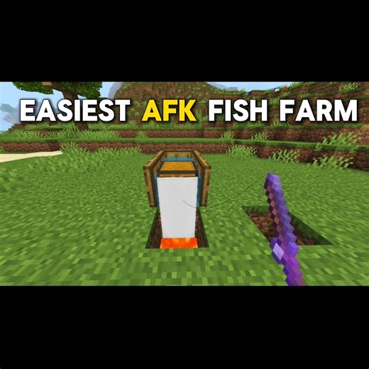 Minecraft AFK FISH FARM #minecraft