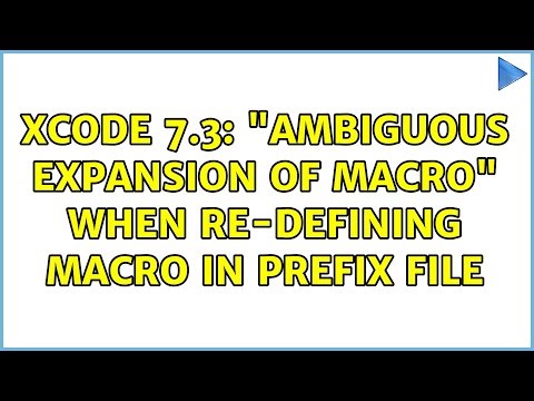 Xcode 7.3: "Ambiguous expansion of macro" when re-defining macro in prefix file