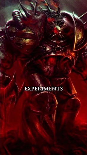 The Chaos Space Marines Made of Weapons #warhammer40k