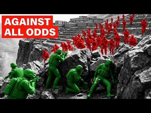 The 12 Green Berets That Fought 200 Men on a Cliff
