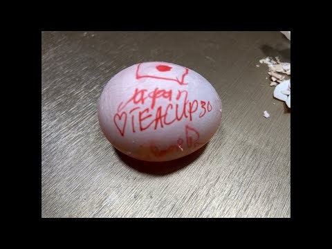 RAW EGG PEELING LIVE