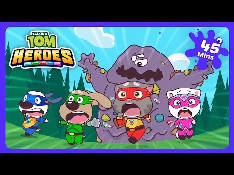 Talking Tom - Stop the Giant Trash Monster! | Kids Cartoons | WildBrain Hero Tower