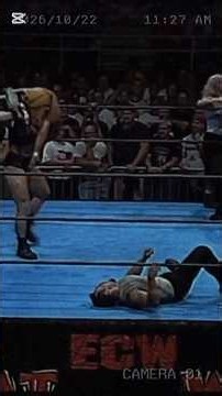ECW Howard Stern Star Nicole Bass Manhandles Jerry Lynn!!!