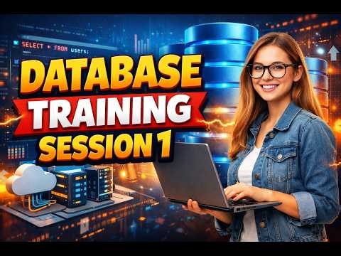 Database Training 2026: From Basics to Advanced Concepts-SESSION 1