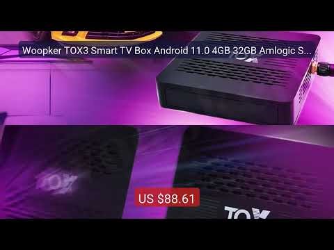 Woopker TOX3 Smart TV Box Android 11.0 4GB 32GB Amlogic S905X... — Amazing Value 2026 | Must Have!