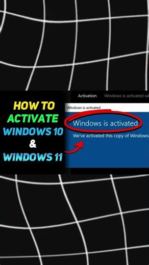 Activate Windows 10/11 in 1 Minute! ⚡️ #shorts