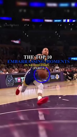 Top Embarrassing Moments in NBA Basketball