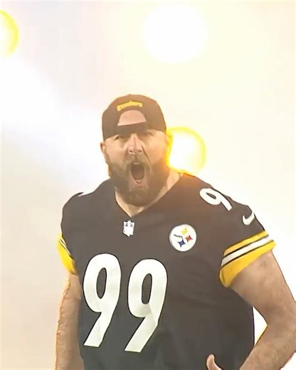 Brett Keisel is leading tonight's Terrible Towel Twirl 😤