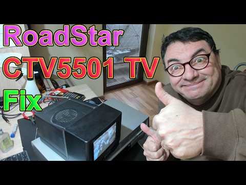 RoadStar CTV 5501 Color TV fix