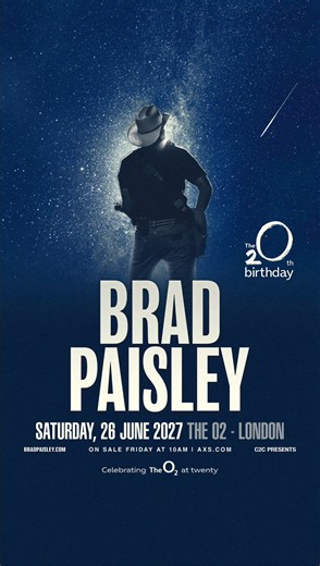 Heading back to The O2 London. June 26. See ya there. | London
