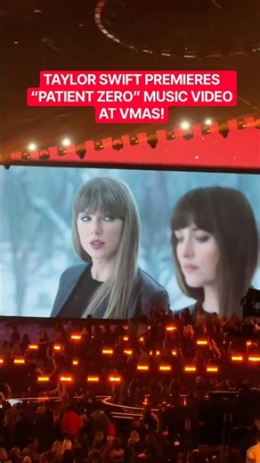 Taylor Swift Premiere’s “Patient Zero” Music Video at VMAs! #vmas #taylorswift #patientzero