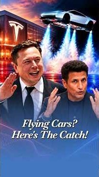 'Insane, Crazy!': Rajiv Makhni's Breakdown Of Tesla's Flying Car | Can It Fly Over Traffic Jams?