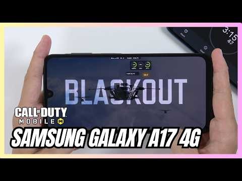 Samsung Galaxy A17 Call of Duty Mobile Gaming Test CODM | Helio G99 Performance
