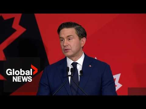 Poilievre says a future Conservative government will "keep money strong," spending low