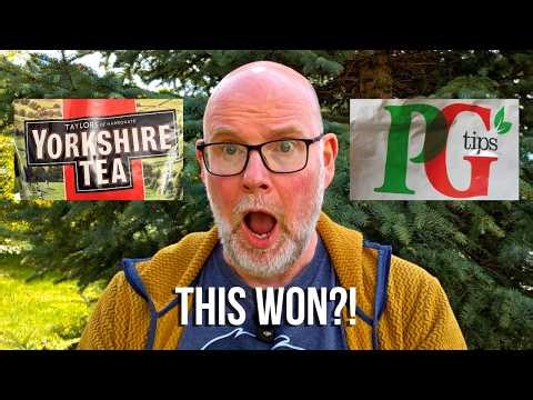 Yorkshire Tea vs PG Tips (Blind Taste Test… I Was Not Expecting This)