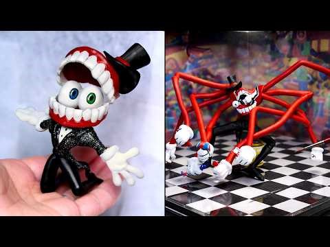 Making THE AMAZING DIGITAL CIRCUS God Form Caine & Show Man Caine Sculptures