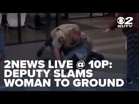 STREAMING: Woman slammed by Utah County deputy speaks out