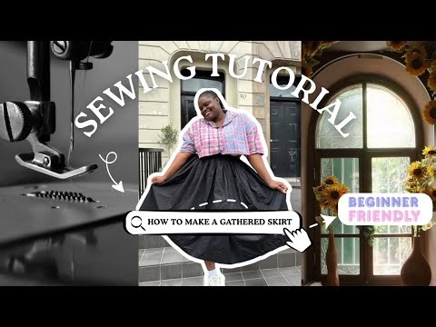 Gathered Skirt Tutorial 