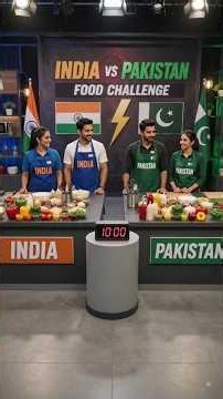 India vs pakistan food challenge #India#winner #challenge#pakistan
