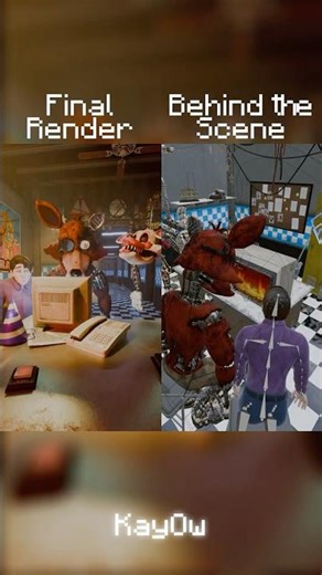 BEHIND THE SCENE "ANIMATRONIC AI BELIKE.. 2" (BTS FNAF MOVIE 2 Animation)
