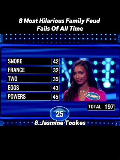 Family Feud's Funniest Fails & Jasmine Tooks Iconic Moment