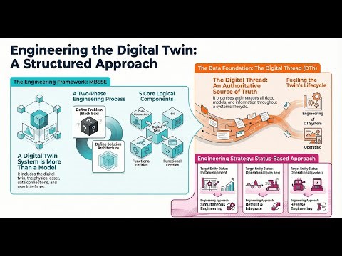 Model Based Systems and Software Engineering for Digital Twin Development #digitaltwin #industry40